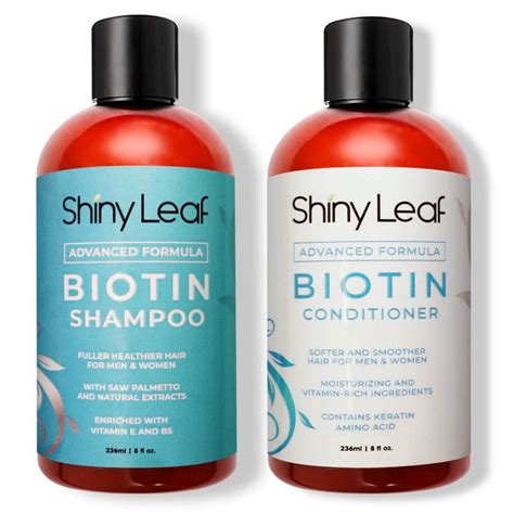 Biotin Shampoo and Conditioner for Hair Loss for Men and Women ...