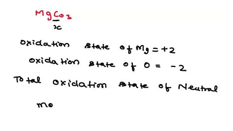 SOLVED: 'What is the oxidation state of carbon in CO-?'