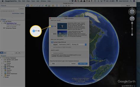 How to Use the Hidden Google Earth Flight Simulator