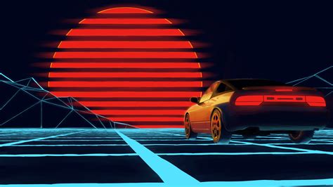 Outrun Sunset 4K Wallpapers - Wallpaper Cave