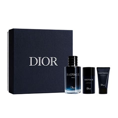 Dior Sauvage Gift Set for Men - Parfum - 3 Pieces at Nice One KSA