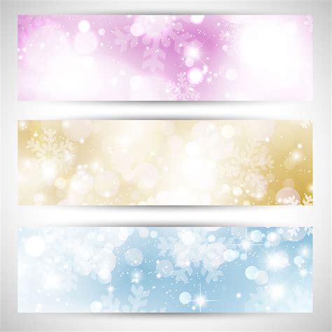 Christmas lights banners 234421 Vector Art at Vecteezy