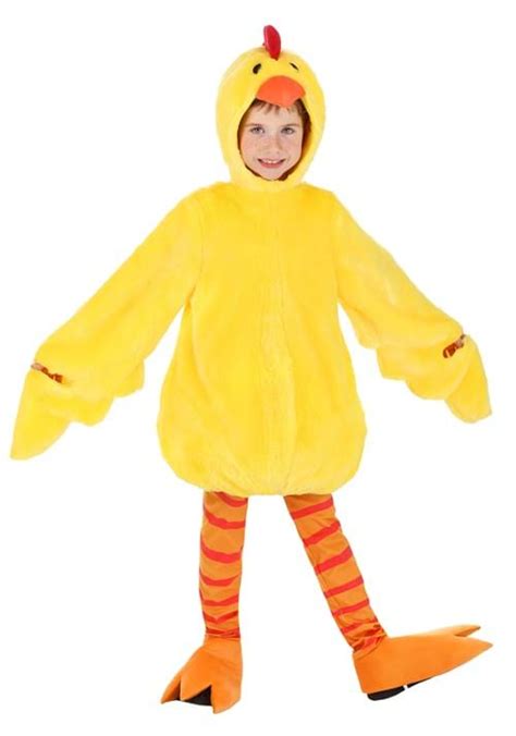 Kid's Cozy Yellow Chicken Costume | Animal Costumes