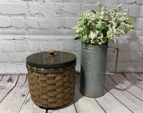 Toilet Paper Basket-basket With a Lid-painted Basket-storage - Etsy