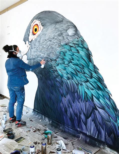 Each Pigeon Painting by Adele Renault Shows the Bird's Overlooked Beauty