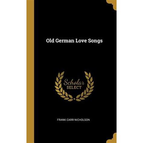 Old German Love Songs (Hardcover) - Walmart.com - Walmart.com