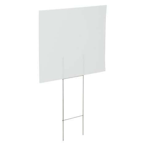 Blank Yard Sign With Stakes | Arts - Arts