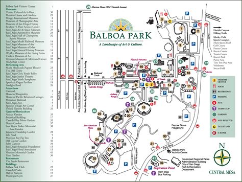 San Diego Balboa Park Map | San Diego - Ontheworldmap.com