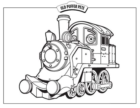 chuggington colouring pages - Clip Art Library