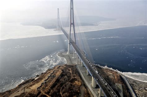 The Bridge to the Russky Island in Vladivostok · Russia Travel Blog