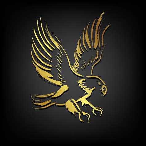 Golden Eagle Logo Vector Art, Icons, and Graphics for Free Download