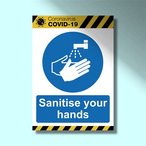 Hand Washing COVID-19 Sign Boards