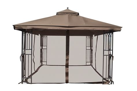 Universal 10' x 10' Gazebo Replacement Mosquito Netting - Brown | eBay