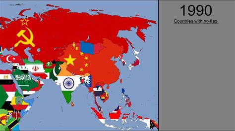 Asia Map With Country Flags🌴 Experimente o sabor picante de apostar com ...