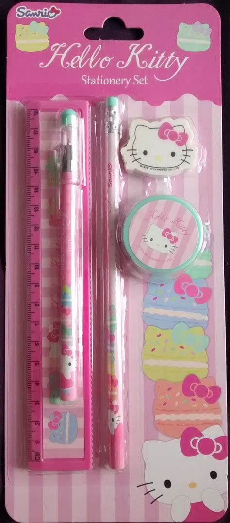 Hello Kitty - Stationery Set - 2014 - NEW