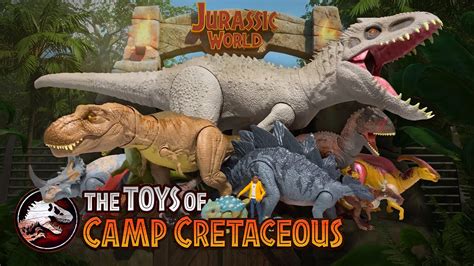 Mattel Jurassic World Camp Cretaceous Toys