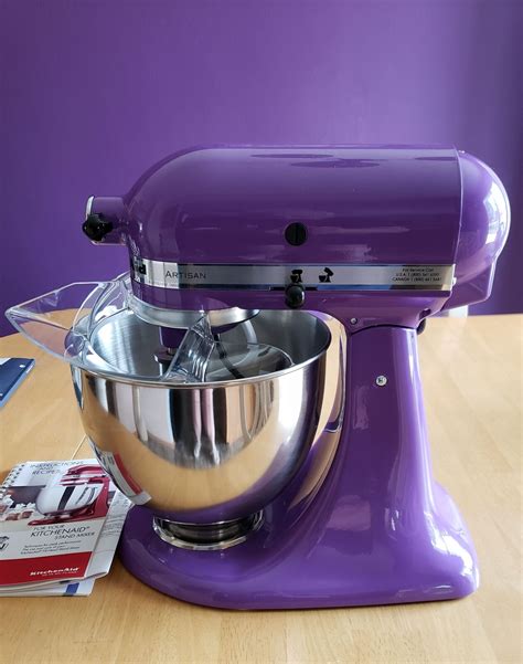 New Kitchenaid Artisan 5 Quart Stand Mixer Ksm150psgp Grape Purple ...