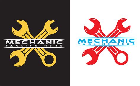 Mechanic Logo Design, Mechanic shop logo and vector template 24391608 ...