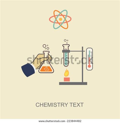 Chemistry Infographic Vector Illustration Infographics Template Stock ...