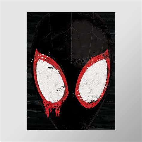 Spider-man Miles Morales Graffiti Art Print Perfect for - Etsy