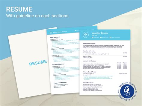 Nursing Portfolio Template for Registered Nurse Template Resume New ...