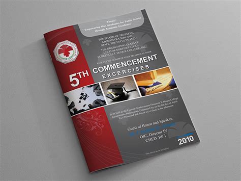 Graduation program covers. on Behance