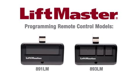 Liftmaster Security Plus Remote Manual