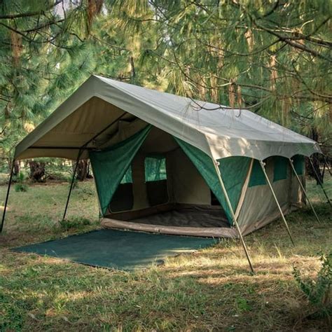 Bushtec Adventure Echo 2200 Meru Luxury Canvas Tent for outfitter ...