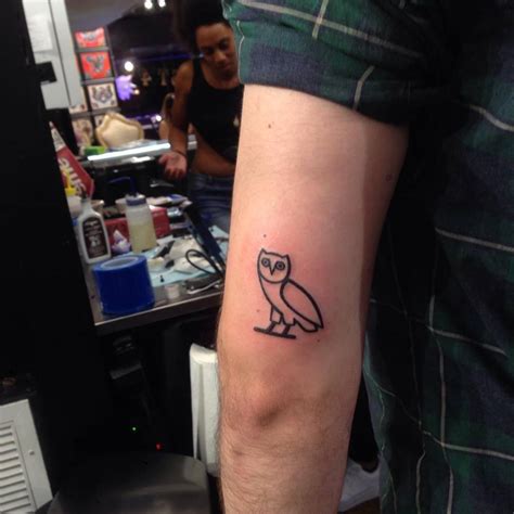 Drake Ovo Owl Tattoo