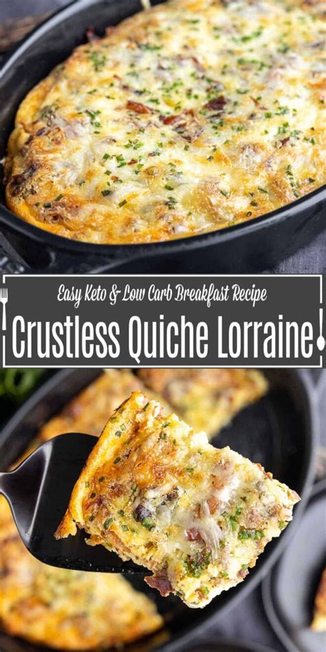 Crustless Quiche Lorraine Recipe - Home. Made. Interest.