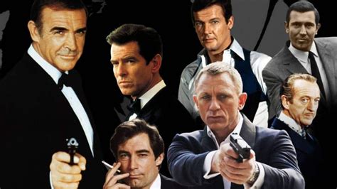 All James Bond Actors And Their Successful Career As Bond