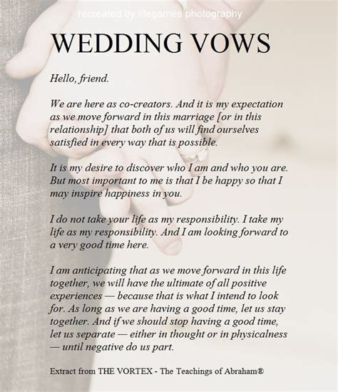 I Do Christian Wedding Vows | Wedding Vows