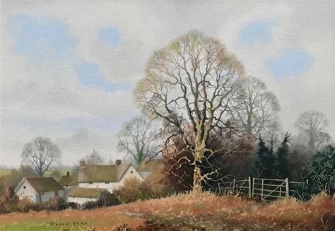 Vincent Selby - Traditional English Countryside Original Oil Painting ...