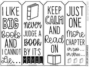 Printable Bookmarks | Bookmarks quotes, Creative bookmarks, Free ...