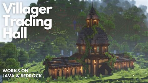 Minecraft Villager Trading Hall Schematic Minecraft Villager