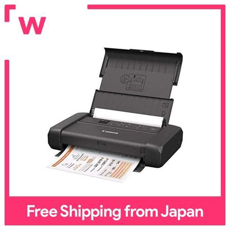 Canon A4 Mobile Printer TR153 (Compact / Wireless LAN / 5-color hybrid ...