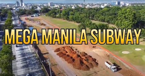 Subway in Metro Manila Progress Update as of August 2021