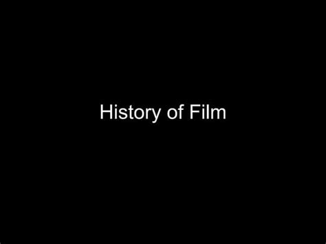 A Short History Of Documentary | PPT