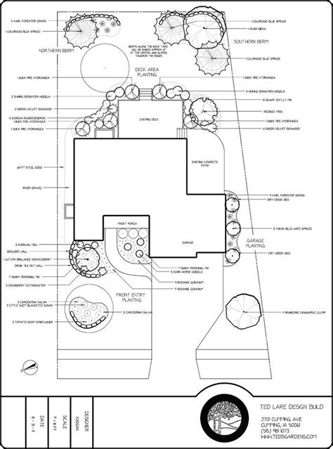 Professional Landscaping Design Plans - Ted Lare - Design & Build