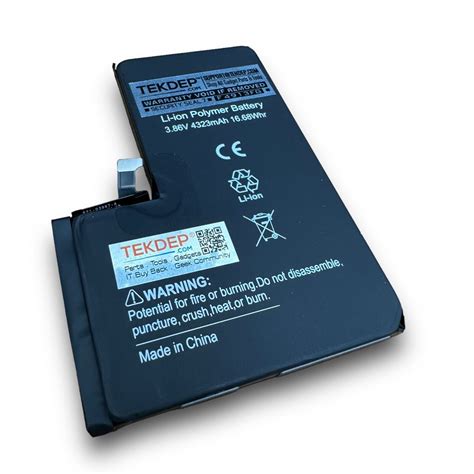 TEKDEP Premium Battery Replacement iPhone 14 Pro Max A2651 - TEKDEP.com ...