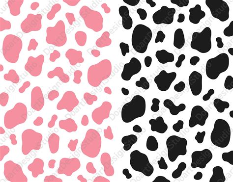 Cow Print Svg Cow Spots Cut File Svg Animal Print Svg Cow Etsy España