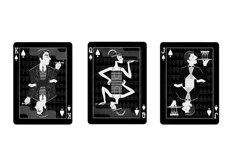 Art Deco Playing Cards on Behance