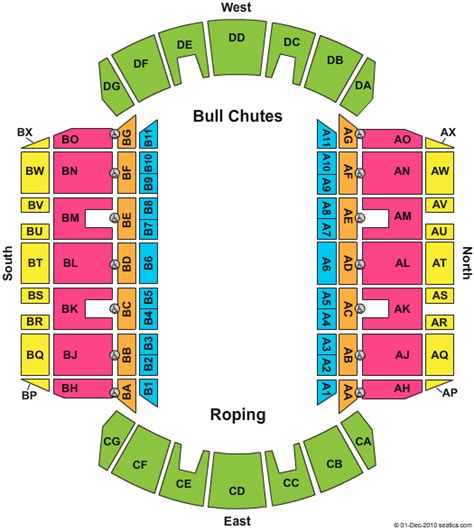 Jackson Coliseum Seating Chart: A Visual Reference of Charts | Chart Master