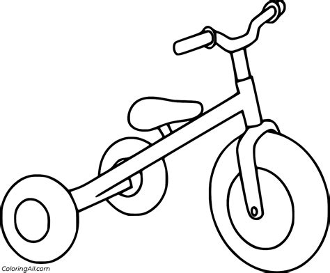 Simple Tricycle Drawing