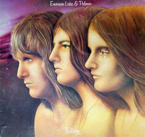 ELP Emerson Lake & Palmer Trilogy Island Records Progressive Rock Acid ...