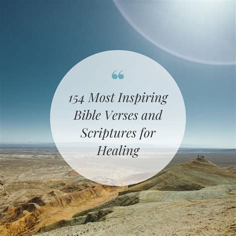 154 Most Inspiring Bible Verses and Scriptures for Healing KJV - Bible ...