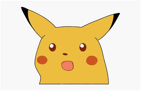 Surprised Pikachu Meme, HD Png Download , Transparent Png Image - PNGitem