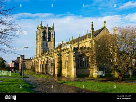 St Chad's Church, Rochdale, Lancashire, England UK Stock Photo - Alamy