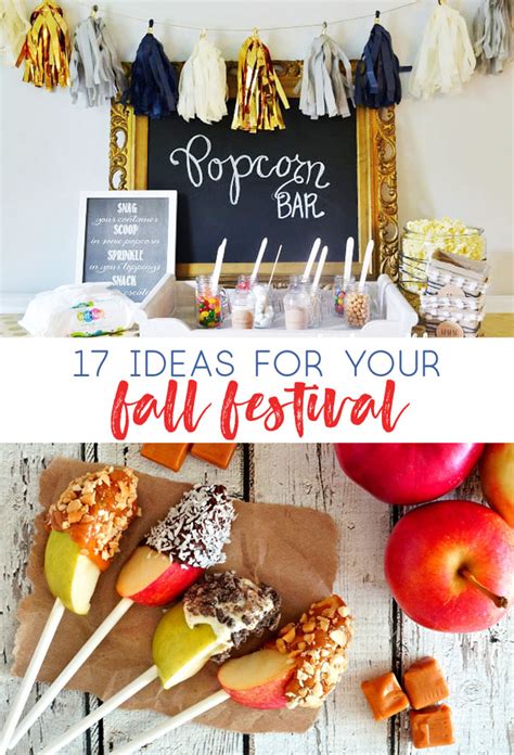 DIY Popcorn Bar Plus 16 More Ideas to Make Your Fall Festival Fantastic ...