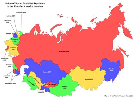 Ussr World Map